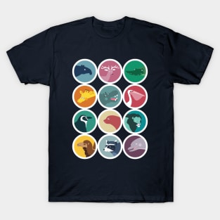 Colorful animals T-Shirt